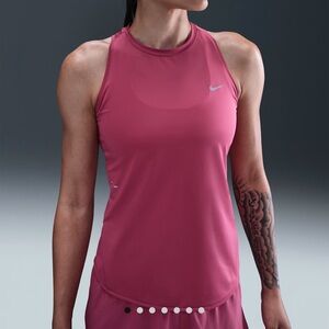 Nike Swift running tank top in sweet beet